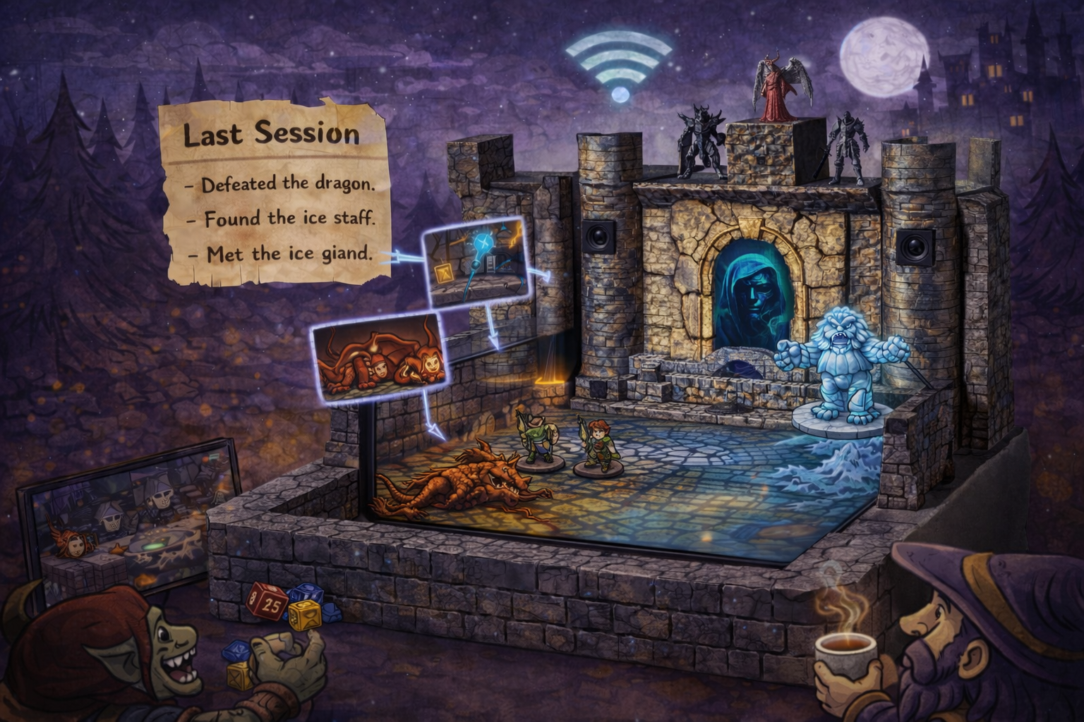 Automatic session notes and campaign memory