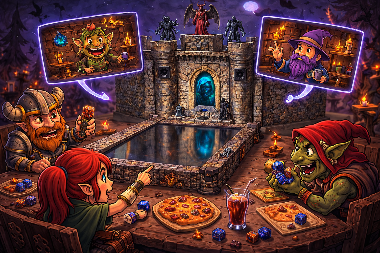 In-person and remote play on Doungim